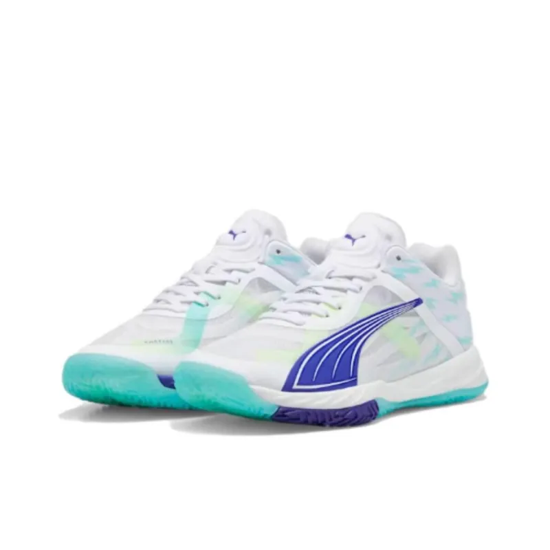 PUMA Accelerate Anti Slip Wear Resistant Low Top Training Shoes Women's White-2