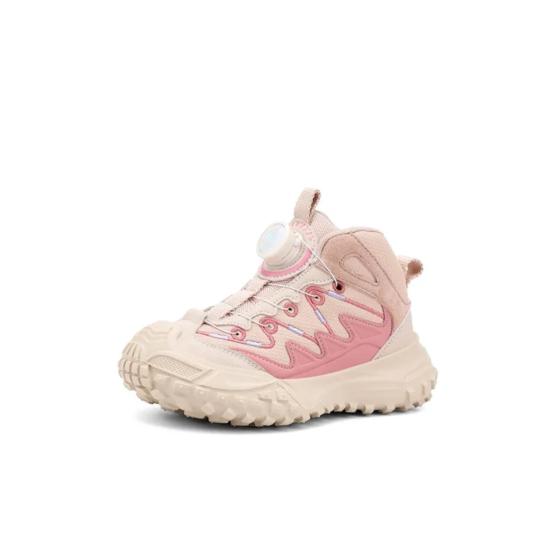 Jeep Slip-Resistant Cushioning Wear-Resistant Support Kids Lifestyle Shoes Snowflake Pink Kids'-1