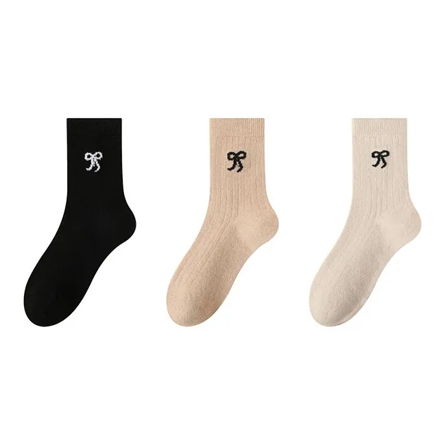 BONAS Mid-Calf Socks Women's Combo Set-14
