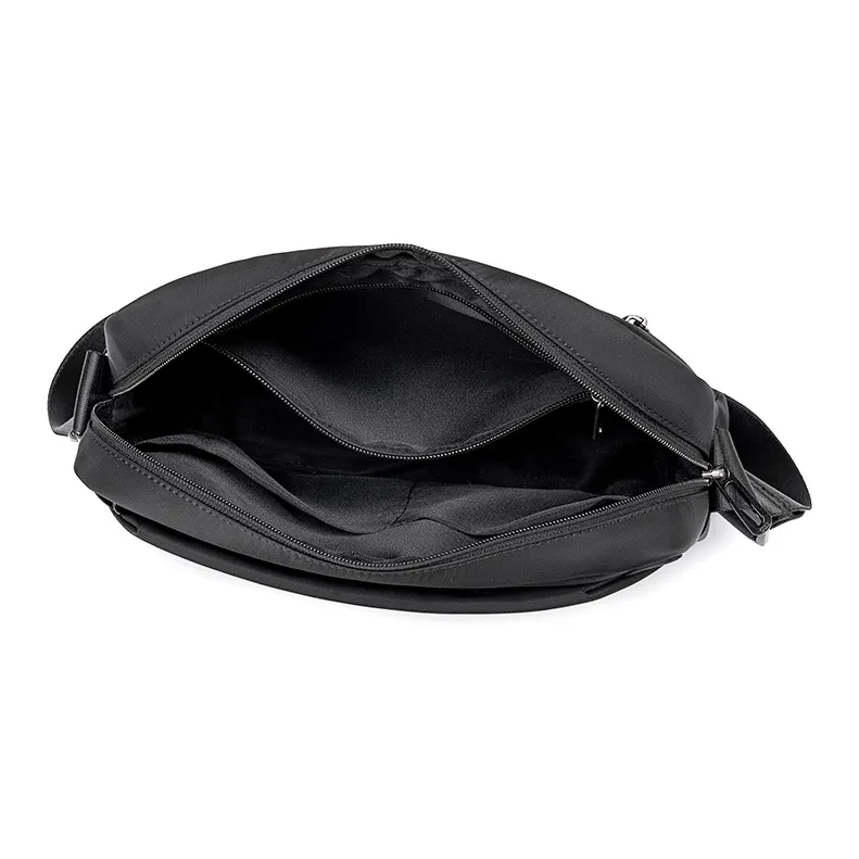 BJIAX Fabric Shoulder Bag, Crossbody Bag Regular Unisex Black-6