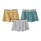 3 Pack Ginger Yellow+Dark Green+Silver Gray