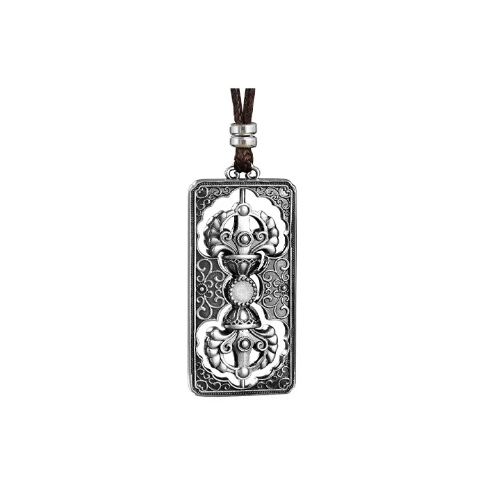 CUTE DAME S999 Sterling Silver Necklaces Unisex Silver-0
