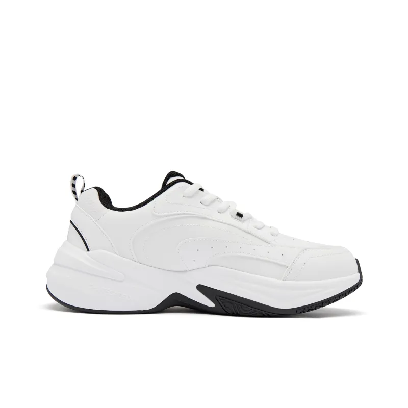 QIAODAN Source born Badminton Shoes Men Low Top Jordan White Black-1