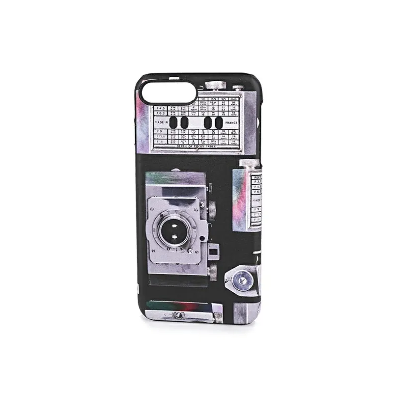 Paul Smith Leather Material Easy To Use Durable Phone Cases Compatible With IPhone 7 Plus/8 Plus Trendy And Cool-0