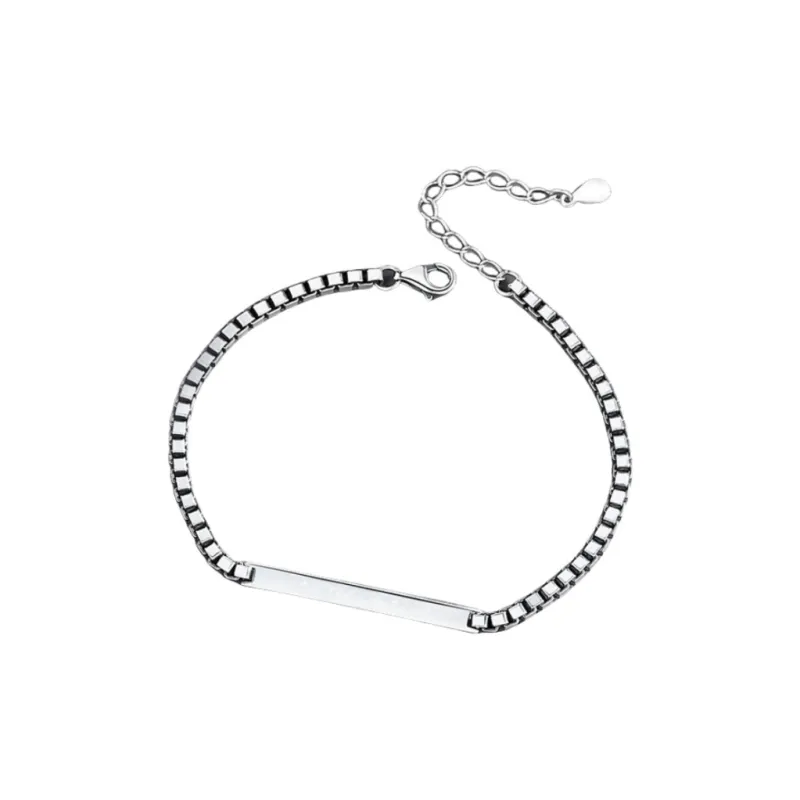 JESCAKOO S925 Sterling Silver Bracelets Unisex-4