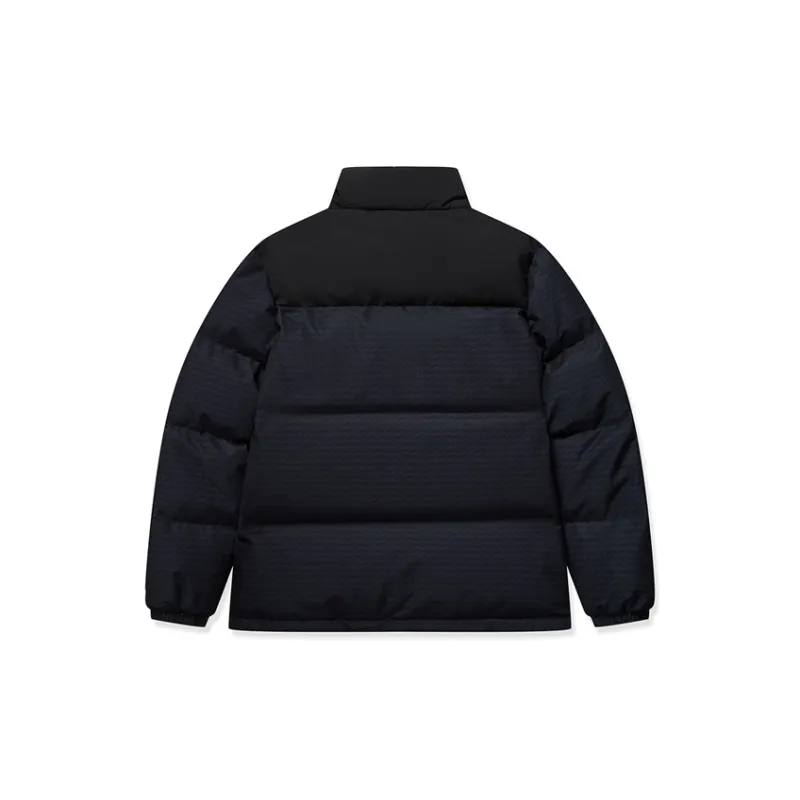 Erke Life Collection Sports Life Collection Down Jacket Unisex Jet Black-1