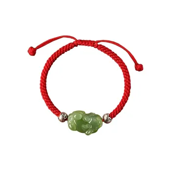 GOLDFISH ALLEY Hetian Jade Bracelets Green Jade Unisex