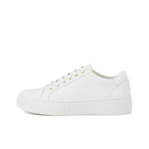 VAGABOND SHOEMAKERS Zoe Platform Non-slip Lightweight Low-Top Skateboard Shoes Women's White