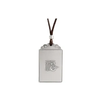 CUTE DAME 999 Fine Silver Necklaces Unisex Silver