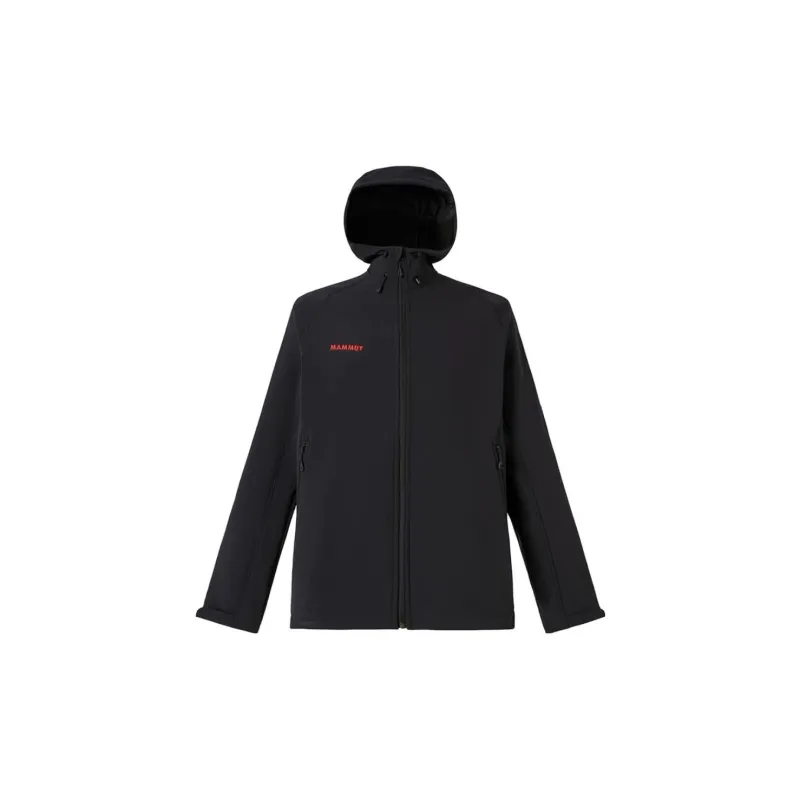 MAMMUT Clion Jackets Coats Unisex Black Comes With Necklace-1
