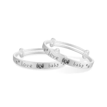Sentimentality 999 Fine Silver Bangles Kids'