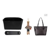 City30 Black Silver Buckle Shoulder Pads+Black Liner+Doll