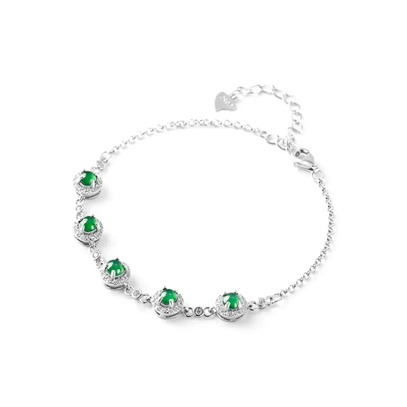 Jade Is Boundless Ice Type Jadeite Bracelets Women's-1