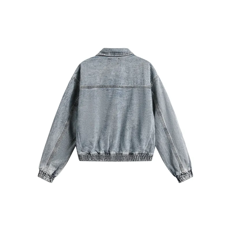 NANDCHN Denim Jackets Unisex-1