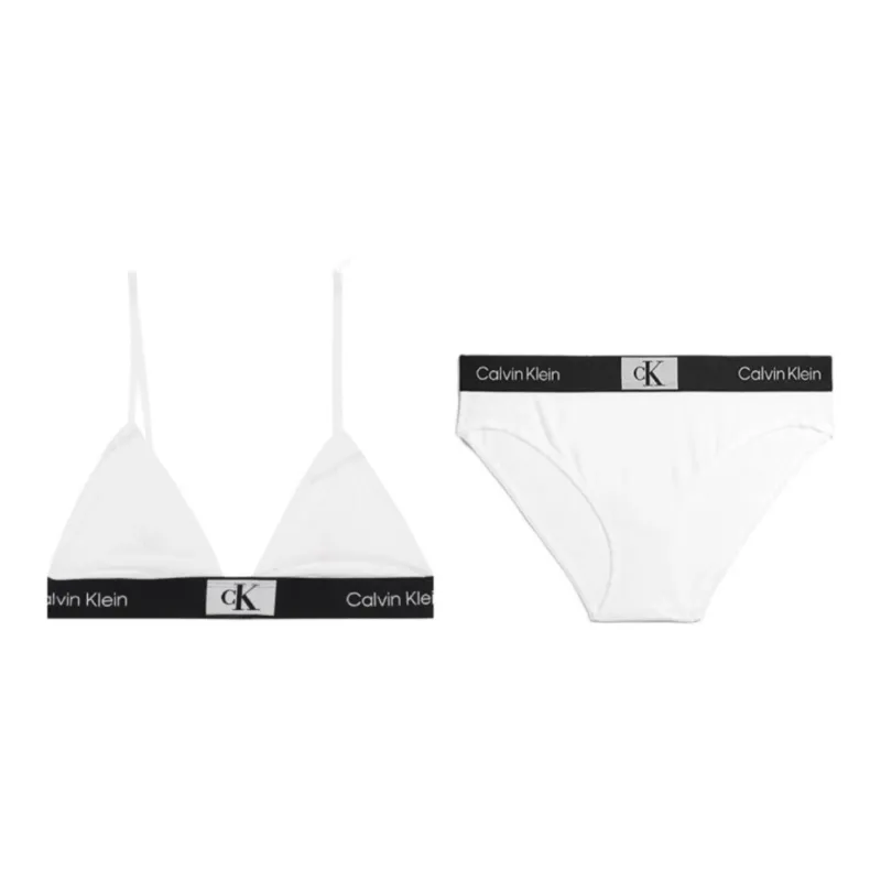 Calvin Klein Elastic Logo Waistband Pack Of Two Briefs-0