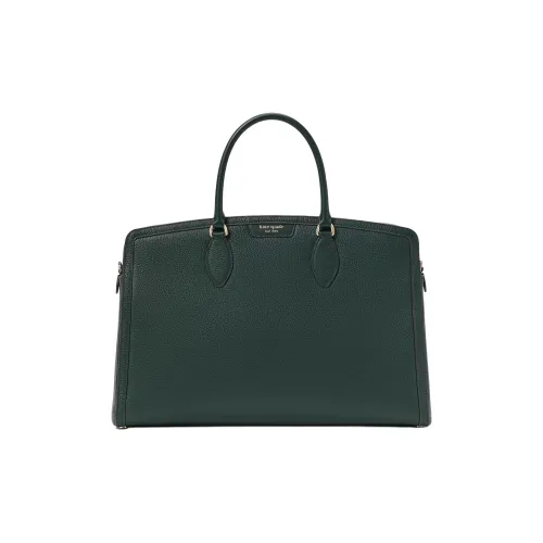 Kate Spade Litchi Grain Leather Shoulder Bag Crossbody Bag Handbag Women's Pine Tree Green