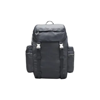 Lululemon Nylon Backpack Regular Men's Oil Gray