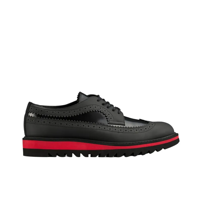 Onitsuka Tiger BROGUE Men's Casual Shoes Men's Black Red-1