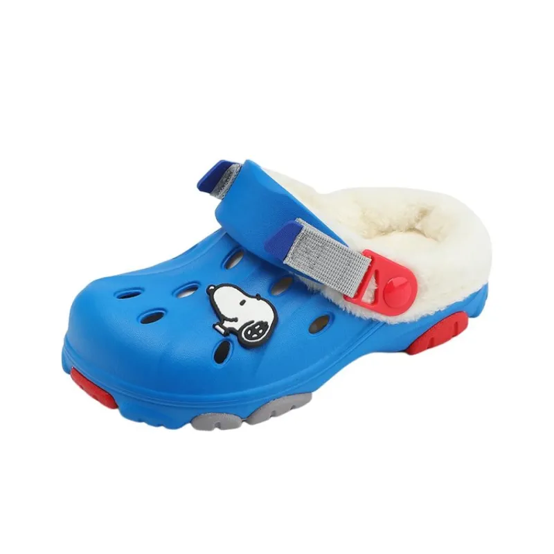 SNOOPY Anti Slip Wear Resistant Breathable Warm Low Top Kids' Slippers Kids'-5