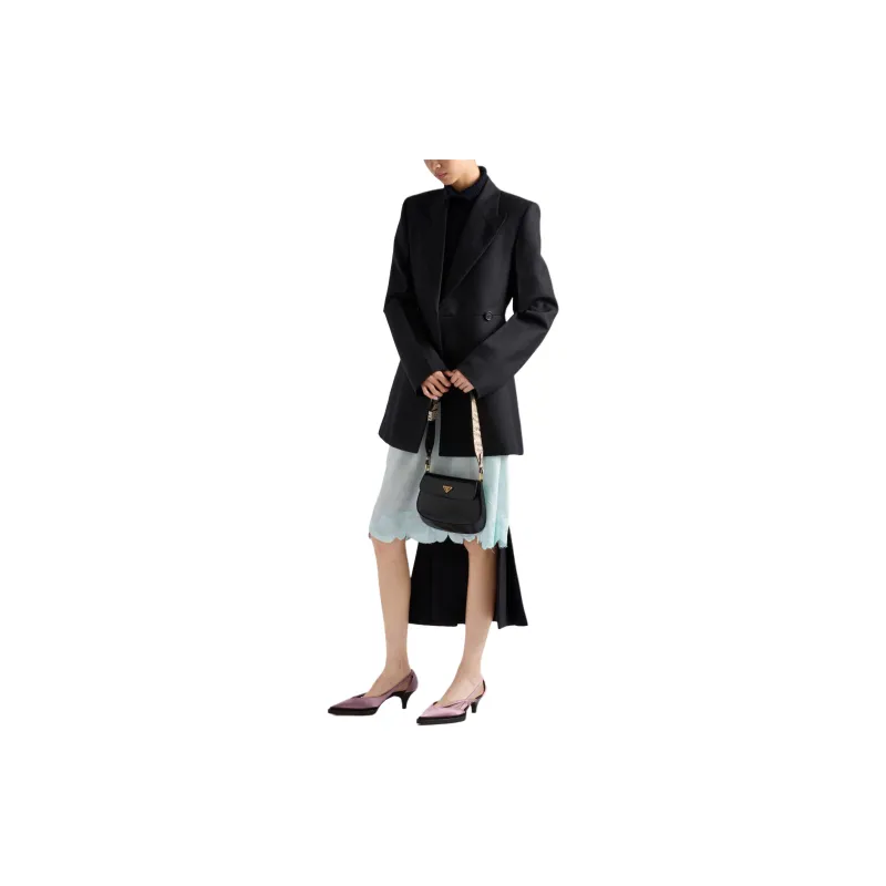 PRADA Deconstructed Midi skirt-1