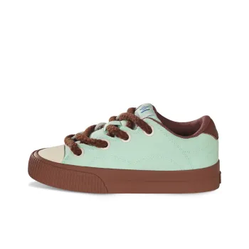 Ollieskate Wear Resistant Balance Low Top Skateboard Shoes Unisex Green