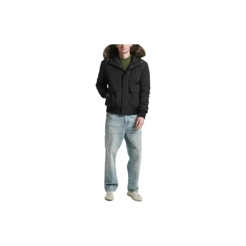 SUPERDRY Jackets Men Black