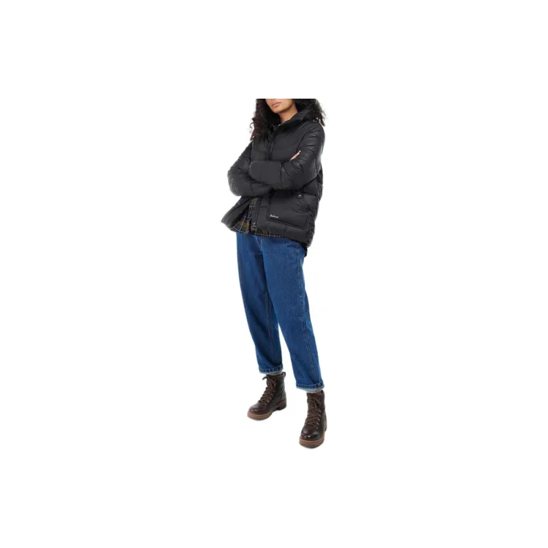BARBOUR FW22 Puffer Jacket Women's Black-1