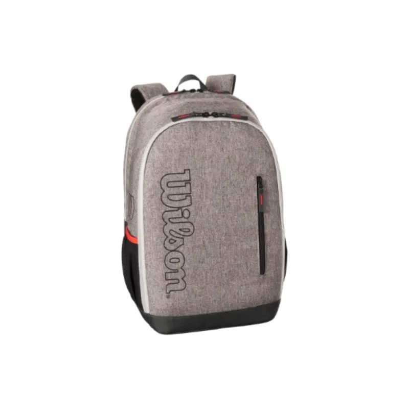 Wilson Polyester Backpack Regular Unisex Gray Brown-0