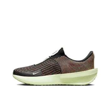 Nike Interact Run Cushioning Lightweight Low Top Running Shoes Women's Black Orange