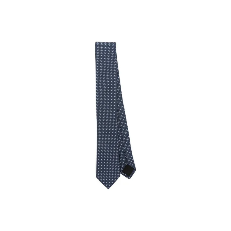 BOSS Geometric-pattern Tie-0