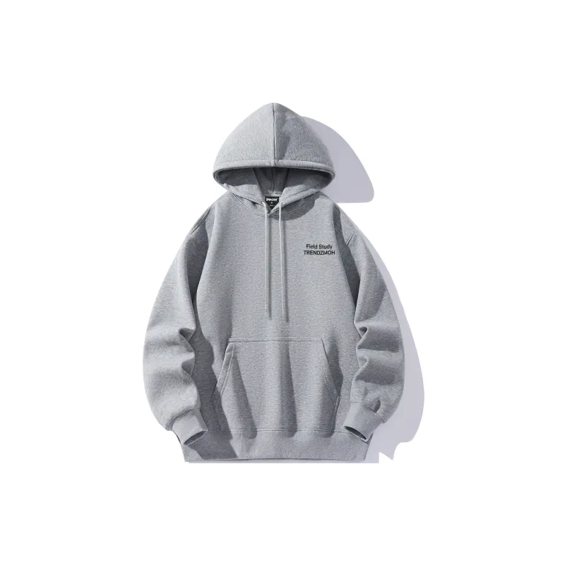 ZMOH Fleece Lined Hoodie Unisex Couple's-10