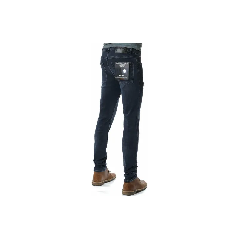 HUGO BOSS SS24 Jeans Men's Dark Blue-2