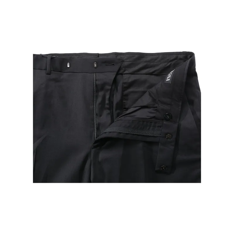 Zegna FW24 Suit Trouser Men's Black-4