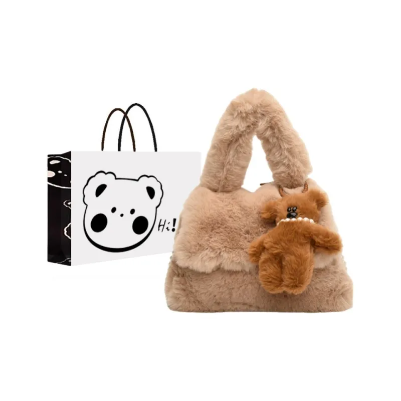 NX DOUGHNUT Plush Handbag Regular Women's Multicolor-2