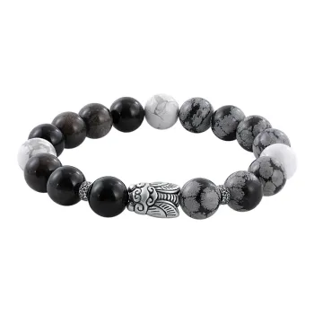 Hurry That Year Obsidian Bracelets Men's