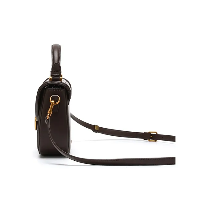 SEPTWOLVES PU Crossbody Bag Regular Women's Coffee-4