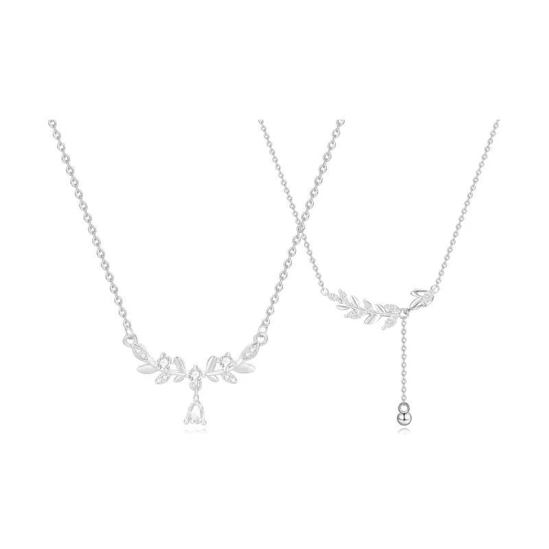 SUCH NICE S999 Fine Silver Necklaces Women's-2