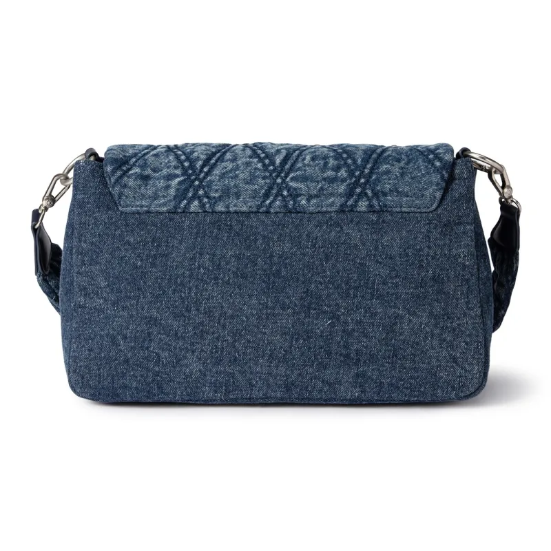 Lee Denim Shoulder Bag Regular Women's Vintage Denim Blue-5