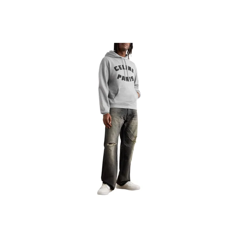 CELINE FW24 Sweatshirt Men's Gray-2