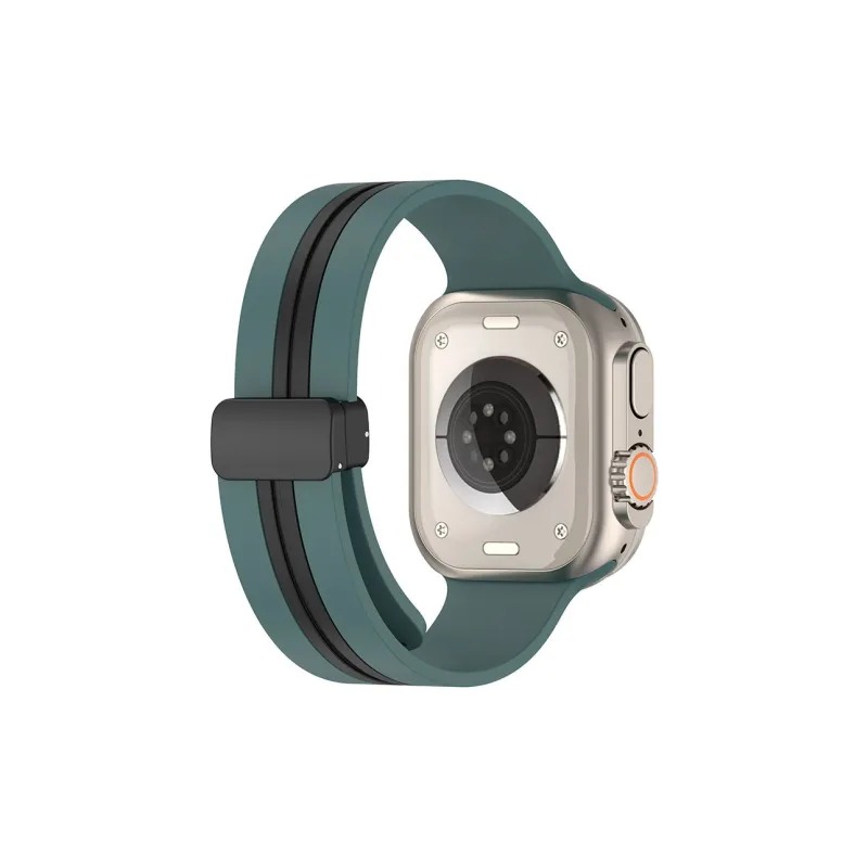 ZHENGGUANG Watch Band Apple Compatibility Liquid Silicone Material-2