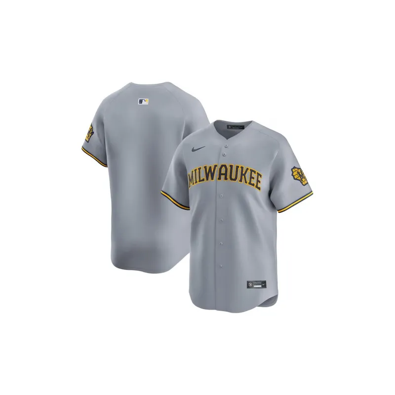 Nike Milwaukee Brewers Men's Nike Dri-FIT Adv Mlb Elite Jersey-2