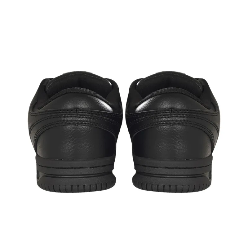 Ollieskate Wear resistant And Lightweight Low Top Skateboard Shoes Unisex Black Gold-5