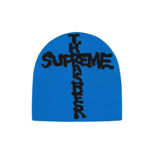 Supreme X Thrasher Logo-intarsia "" Beanie