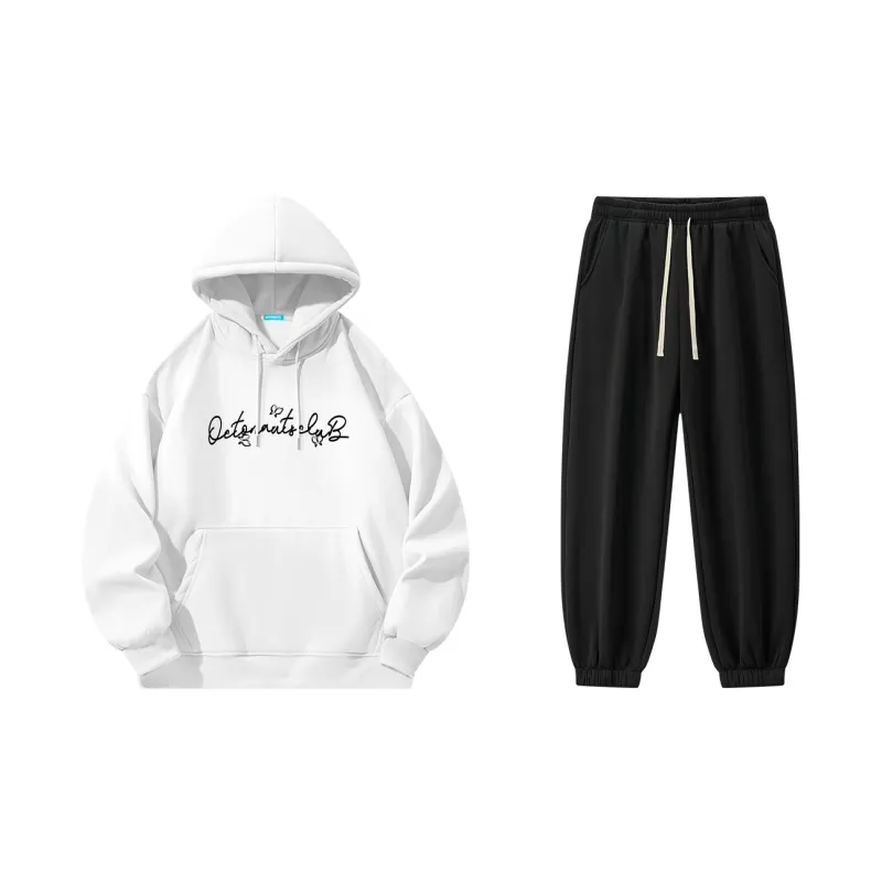 Small Columns Under The Sea Sweatshirt Set Unisex-1