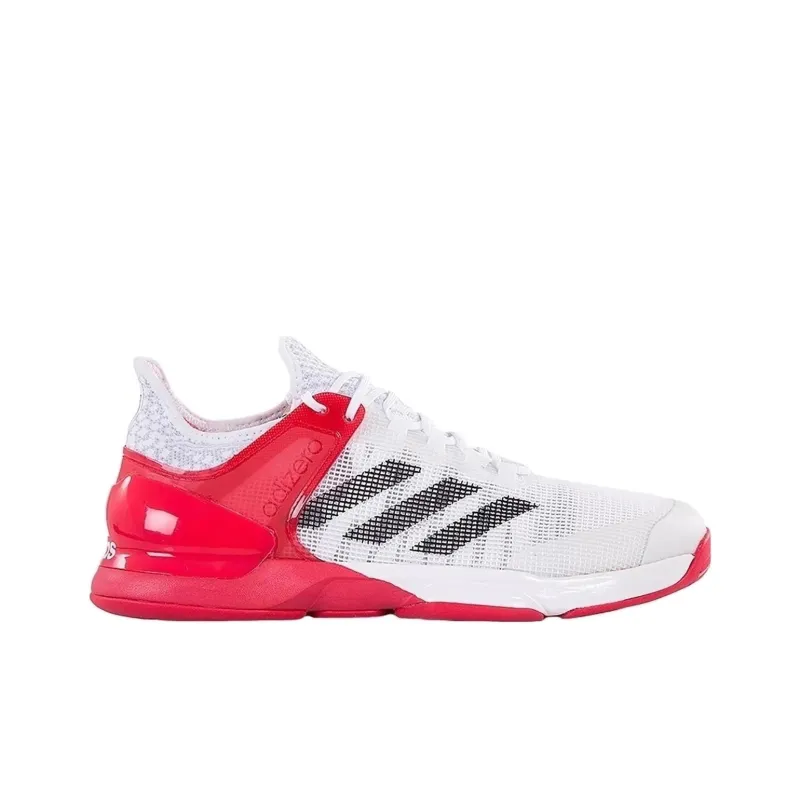 Adidas Adizero Ubersonic 2 Anti-Slip Wear-Resistant Low-Top Tennis Shoes Men's White-1