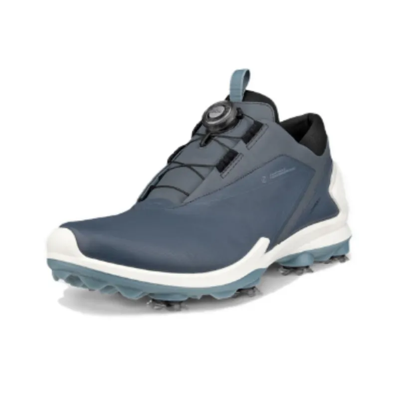 Ecco Low Top Golf Shoes Men's Blue-1