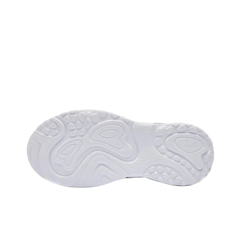 QIAODAN Anti Slip Wear Resistant Low Top Kids Lifestyle Shoes Off white blue Teenagers-4
