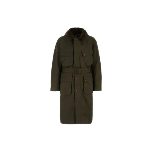 Polo Ralph Lauren Stud Embellished Oilcloth Coat