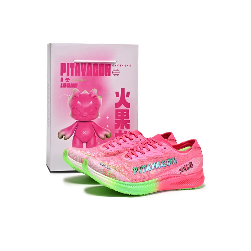 HUOGUOLONG x CIERSES Low Top Running Shoes Unisex Dragon Fruit-0