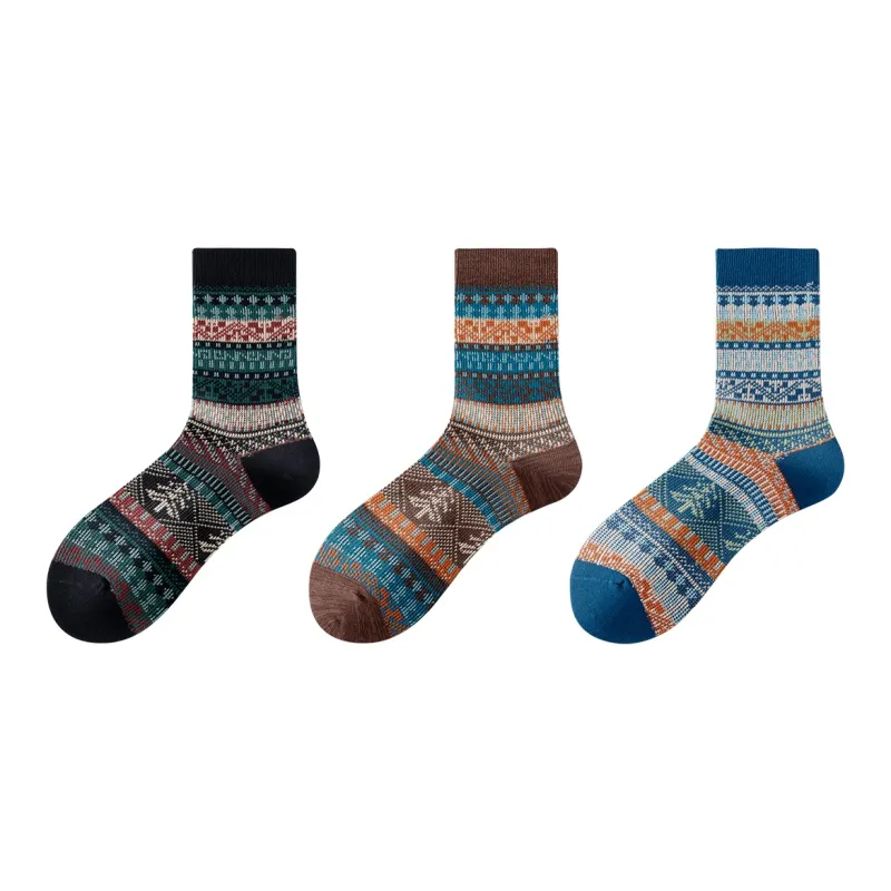 ZEROIN Mid Calf Socks Men's Combo Set-10